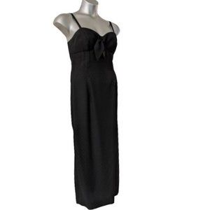 Liz Claiborne Classic 1990s Y2K Vintage Black Dress 6